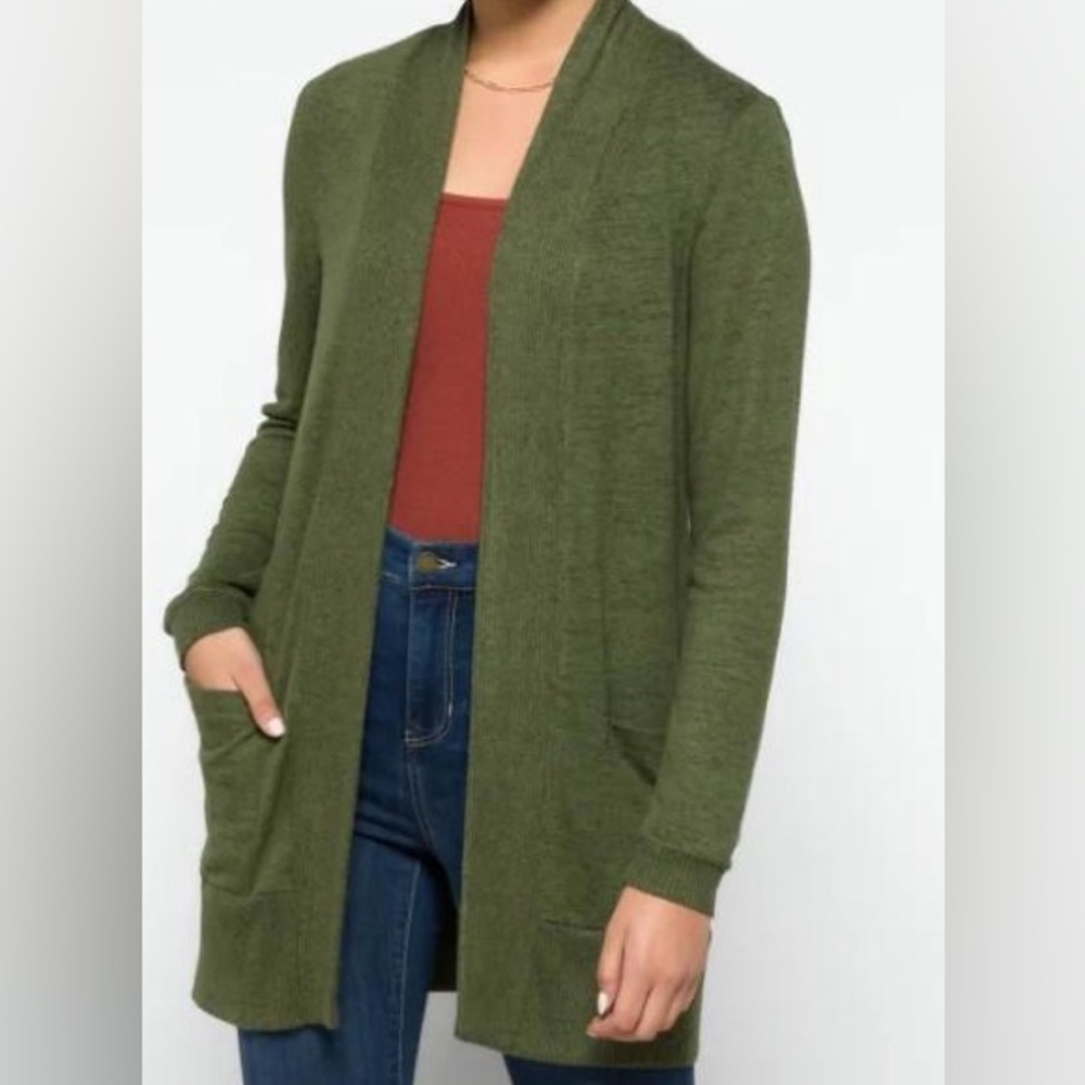 Olive Green Women's Sweater
